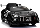 Eredeti Mercedes GT3 Evo- elektromos kisautó, FEKETE