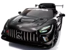 Eredeti Mercedes GT3 Evo- elektromos kisautó, FEKETE