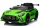 Eredeti Mercedes GT3 Evo- elektromos kisautó, Zöld