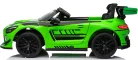Eredeti Mercedes GT3 Evo- elektromos kisautó, Zöld