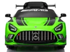 Eredeti Mercedes GT3 Evo- elektromos kisautó, Zöld