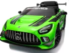 Eredeti Mercedes GT3 Evo- elektromos kisautó, Zöld