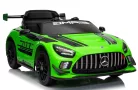 Eredeti Mercedes GT3 Evo- elektromos kisautó, Zöld