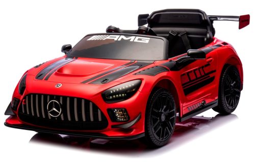 Eredeti Mercedes GT3 Evo- elektromos kisautó, Piros