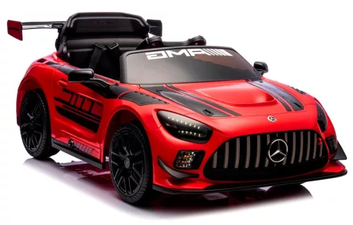 Eredeti Mercedes GT3 Evo- elektromos kisautó, Piros