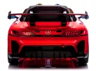Eredeti Mercedes GT3 Evo- elektromos kisautó, Piros