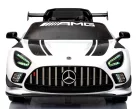 Eredeti Mercedes GT3 Evo- elektromos kisautó, fehér