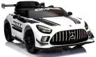 Eredeti Mercedes GT3 Evo- elektromos kisautó, fehér