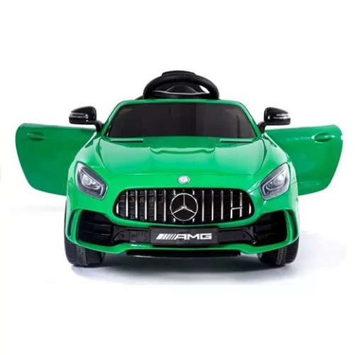 Mercedes AMG GTR elektromos kisautó 12V - zöld