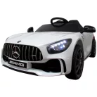 Mercedes AMG GTR elektromos kisautó 12V – fehér