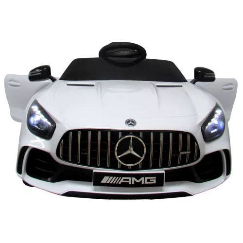 Mercedes AMG GTR elektromos kisautó 12V – fehér