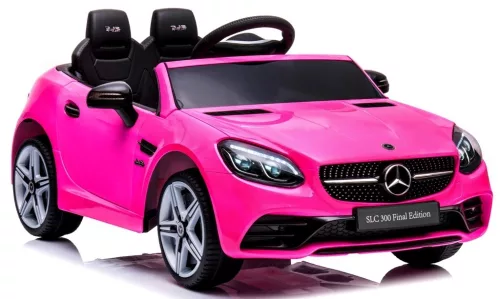 Mercedes SLC 300 elektromos kisautó – Rózsaszín