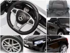 Fekete Mercedes SL500  elektromos kisautó