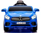 Kék (Lakkozott) Mercedes SL500  elektromos kisautó