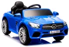 Kék (Lakkozott) Mercedes SL500  elektromos kisautó