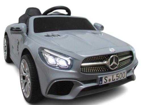 SZürke Mercedes SL500  elektromos kisautó