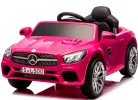 Rózsaszín Mercedes SL500  elektromos kisautó