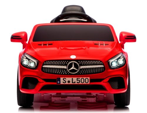 Piros Mercedes SL500  elektromos kisautó