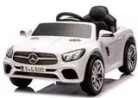 Fehér Mercedes SL500  elektromos kisautó