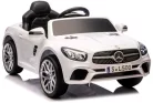 Fehér Mercedes SL500  elektromos kisautó