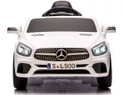 Fehér Mercedes SL500  elektromos kisautó