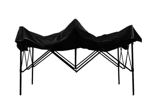Kereskedői Rendezvénysátor 3×3 m Fekete