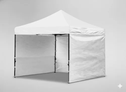 Kereskedői Rendezvénysátor 3×3 m Fehér