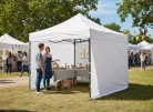 Kereskedői Rendezvénysátor 3×3 m Fehér