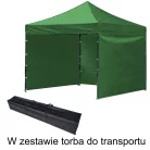 Kereskedői Rendezvénysátor 3×3 m Zöld