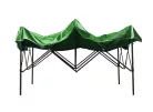 Kereskedői Rendezvénysátor 3×3 m Zöld