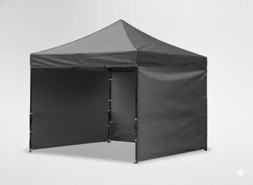 Kereskedői Rendezvénysátor 3×3 m Szürke