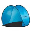 Önfelállító strandsátor, kék, 150 x 120 cm-es Pop-Up sátor