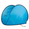 Önfelállító strandsátor, kék, 150 x 120 cm-es Pop-Up sátor