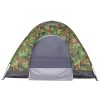 Kétszemélyes kemping sátor, 200x200 cm, terepmintás