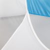 Önfelállító strandsátor, kék-fehér, 200x120 cm-es Pop up sátor