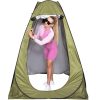 Önfelállító öltöző sátor, zöld, 190x120 cm-es Pop-Up sátor