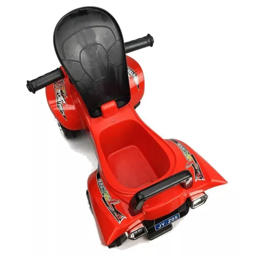 Lábbal hajtható QUAD, J5, piros