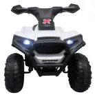 QUAD gyerekeknek, elektromos ATV gyerekeknek, fehér