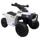 QUAD gyerekeknek, elektromos ATV gyerekeknek, fehér