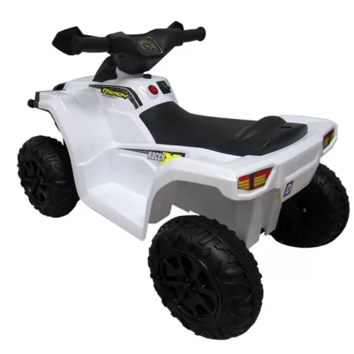 QUAD gyerekeknek, elektromos ATV gyerekeknek, fehér