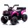 Elektromos QUAD gyerekeknek, rózsaszín