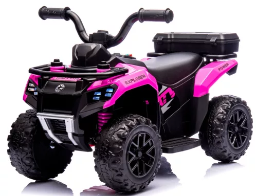 Elektromos QUAD gyerekeknek, rózsaszín