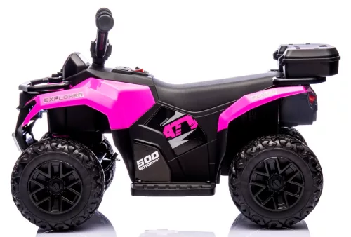 Elektromos QUAD gyerekeknek, rózsaszín