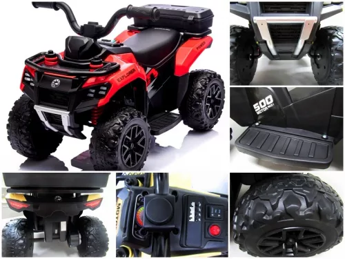 Elektromos QUAD gyerekeknek, piros