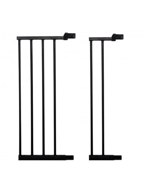 Biztonsági gyermek rács, állítható, fa/fém, 75-124 cm
