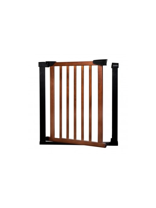 Biztonsági gyermek rács, állítható, fa/fém, 75-96 cm
