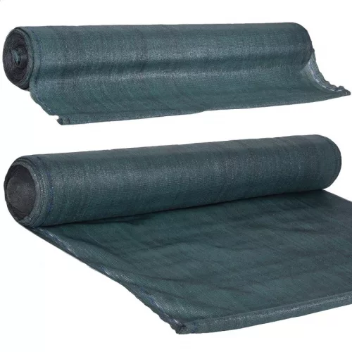Árnyékoló háló, 90%-os betekintésgátló, 1,5m x 25m, zöld