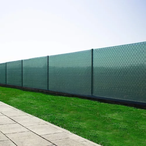Árnyékoló háló, 90%-os betekintésgátló, 1,5m x 25m, zöld