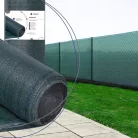 Árnyékoló háló, 90%-os betekintésgátló, 1,5m x 50m, zöld