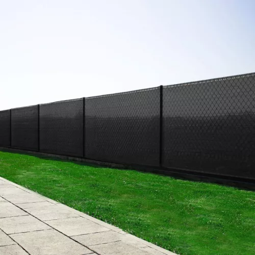 Árnyékoló háló, 90%-os, 1,5m x 25m, fekete betekintésgátló